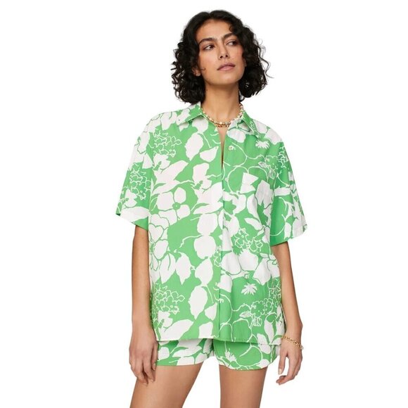 Rails Mackinley Shirt in Green XSmall Womens Button Down Top - Picture 5 of 16